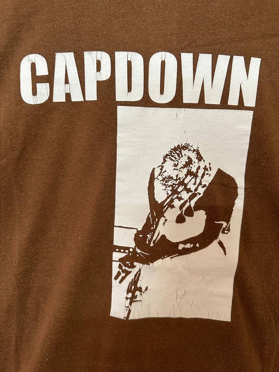 Vintage 00s CAPDOWN big image nice design english pun… - Gem