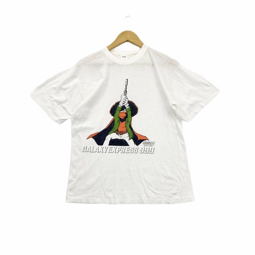 Vintage 90s galaxy express 999 big image rare design japan japanese anime manga television series akira evangelion promo shops t-shirts