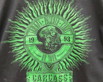 Vintage 90s 1993 CARCASS Heartwork Album Tour Singles