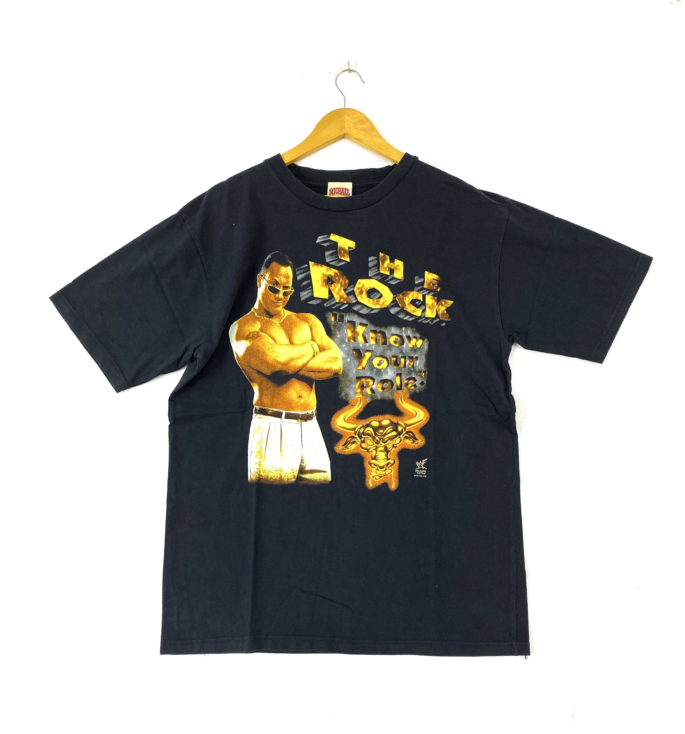 Vintage 90s the Rock This Rock Doesn't Bleed Nice Design Big