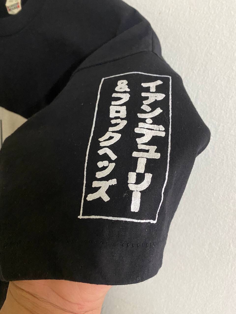 The BLOCKHEAD Tシャツ ブロックヘッズ イアンデューリー 00s イアン・デューリー・アンド・ザ・ブロックヘッズ / ロゴ (6.2
