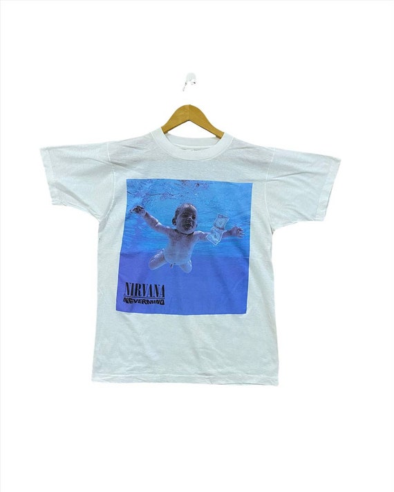 vintage 90s 1991 NIRVANA nevermind european versi… - image 1