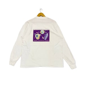 Vintage 90s BEASYS the enterprise middleware solution artwork drawing pop art picasso dali streetwear promo t-shirts