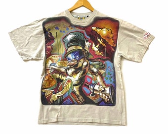 Vintage 90s CONART Clothing Inc Usa Big Image Rare Design