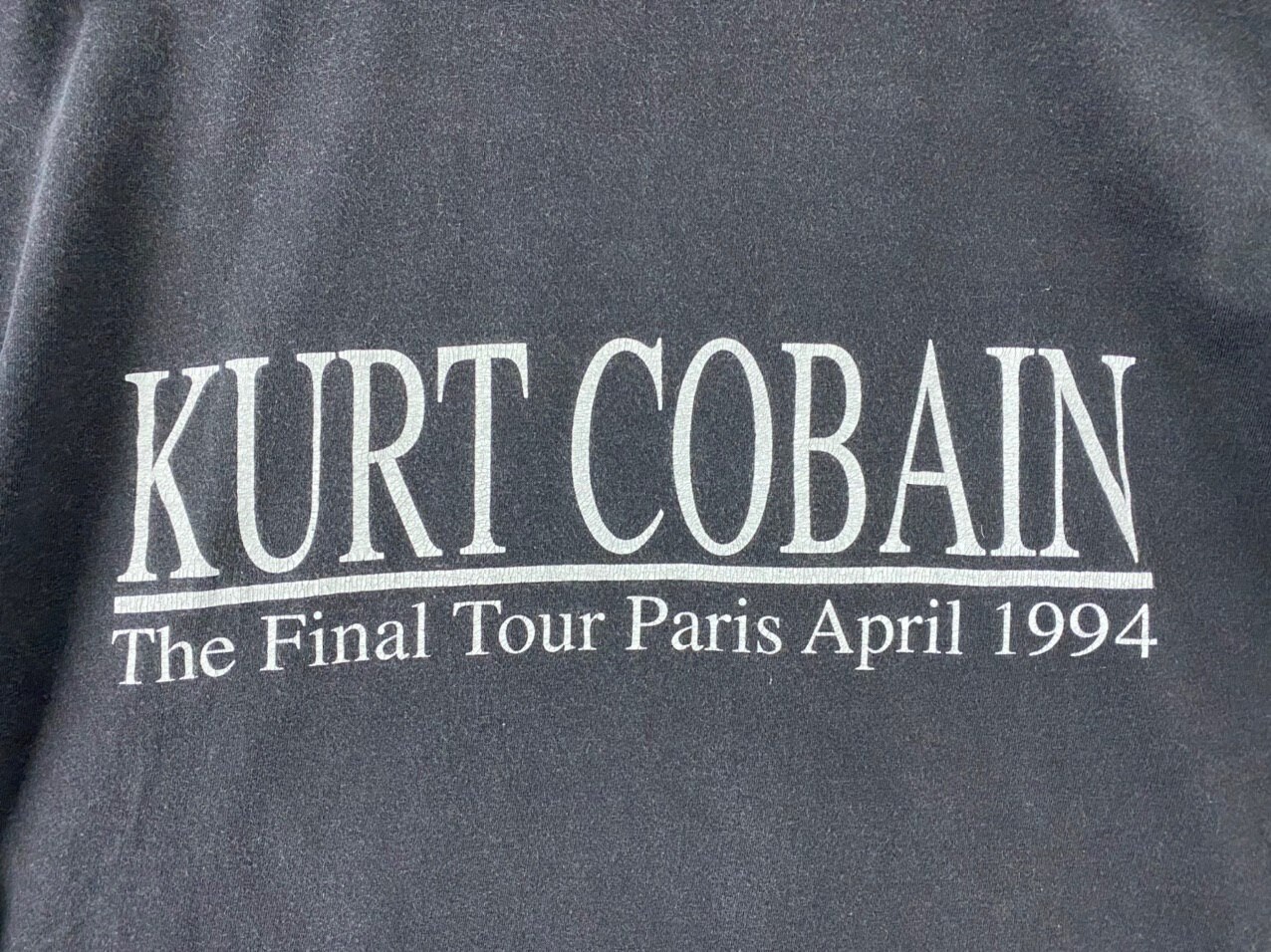THE FINAL TOUR PARIS 1994 Tシャツ　vintage THE FINAL TOUR PARIS 1994 Tシャツvintage