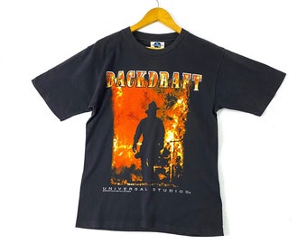 ヴィンテージ バックドラフト 映画 T シャツ - Etsy 日本