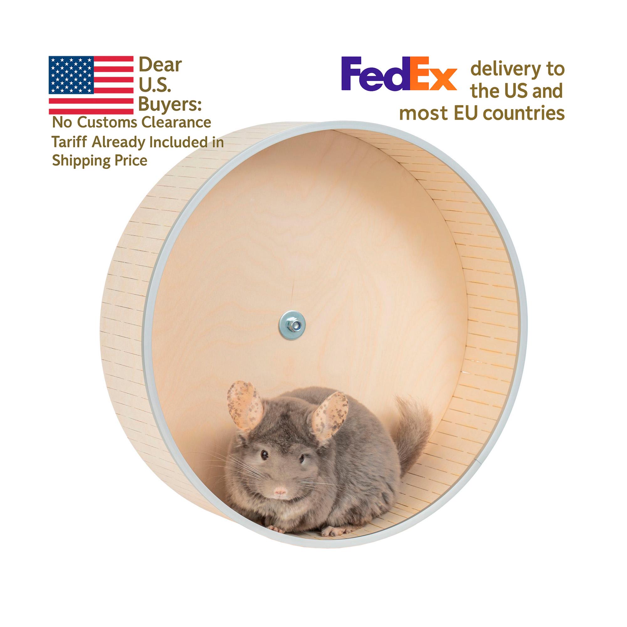 17inch-13inch Chinchilla Running Wheel (43cm-33cm)