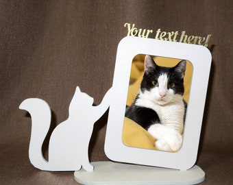 Cat Personalized Picture Frame