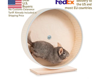 13"–17" Premium trächinchillahjul (33–43 cm) – Robust, kundfavorit tyst hjul med metallkant som motverkar tuggning, fristående