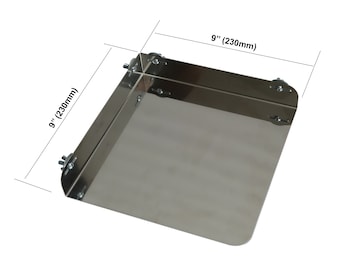 Repisa para mascotas de acero inoxidable: plataforma de enfriamiento resistente a la corrosión