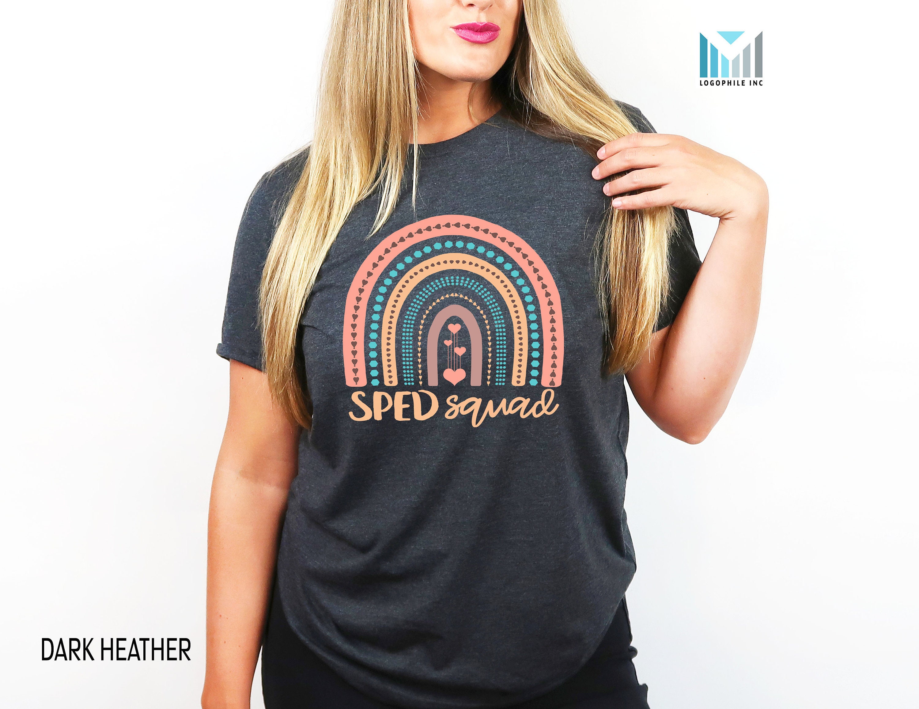 Sped Teacher Shirt Sped Squad Rainbow Sped Tshirts Sped | Etsy