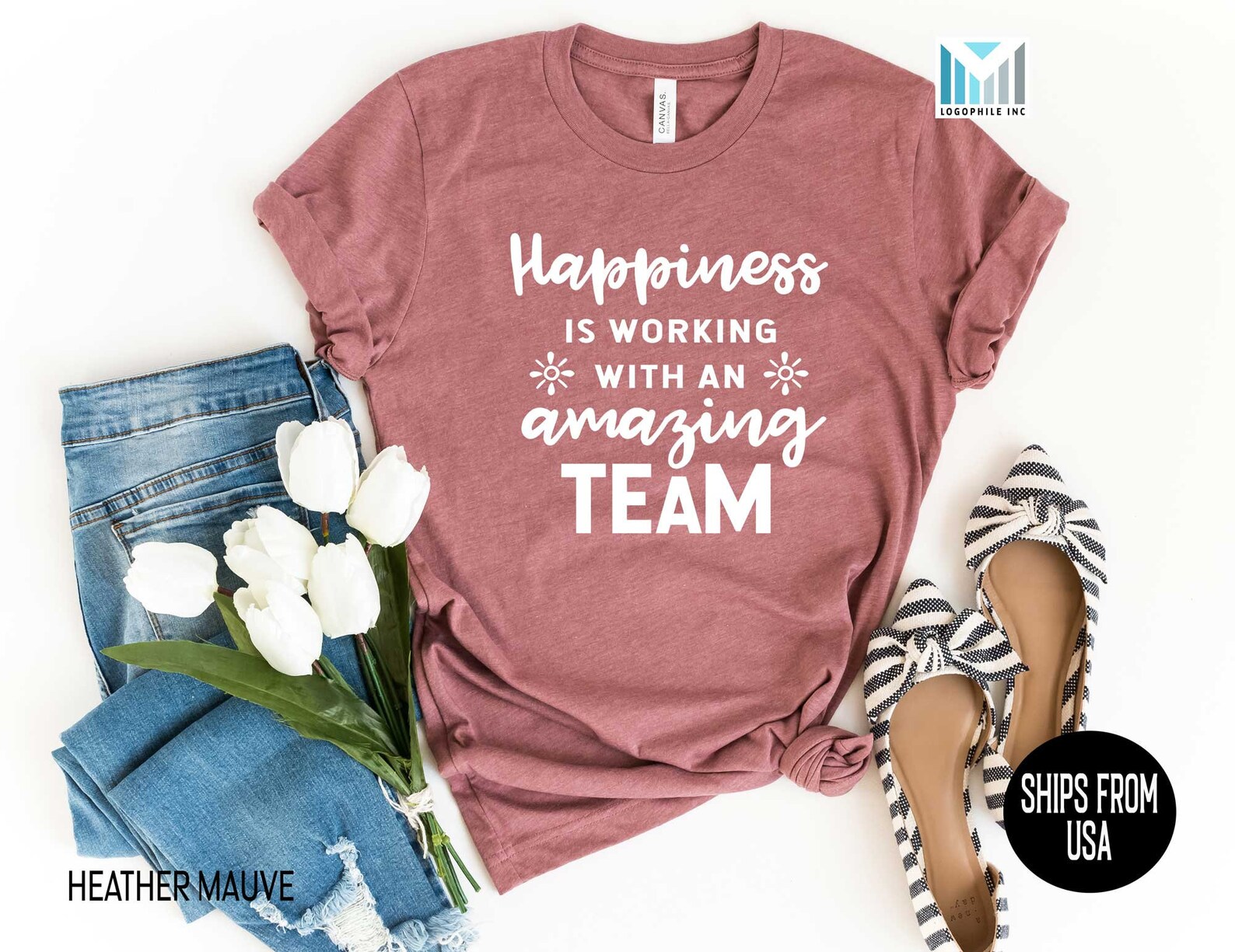 Office Staff Shirt Teamwork Tshirt Matching Office Team Etsy