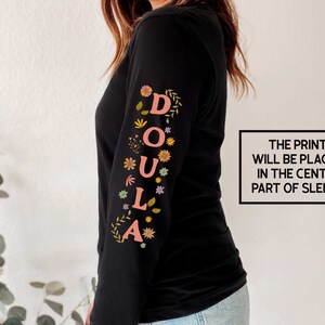 thumbnail image 2 of Funny Pun Doula Sweatshirt, Midwife Appreciation Childbirth Sweater, Labor Delivery Nurse Gift Shirt, Pregnancy Support Birth Coach Crewneck 2 of 9