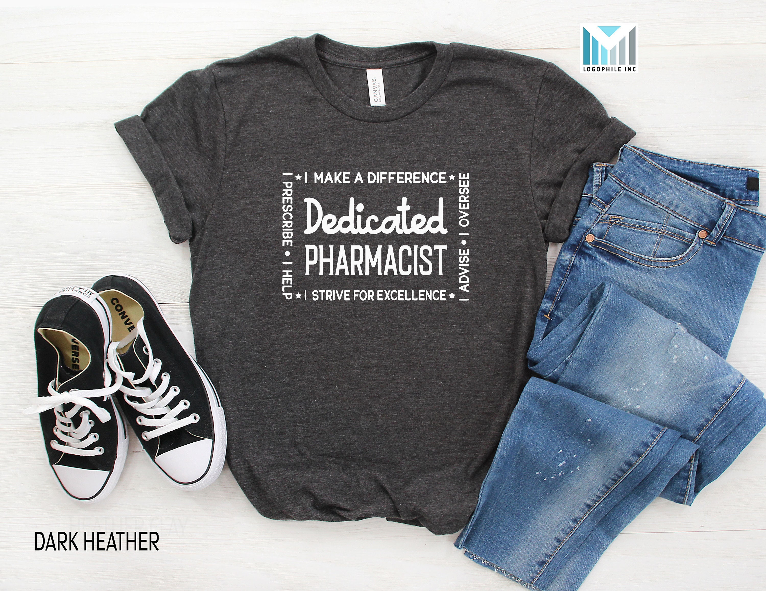Dedicated Pharmacist Shirt Pharmacist T Shirt Pharmacist | Etsy