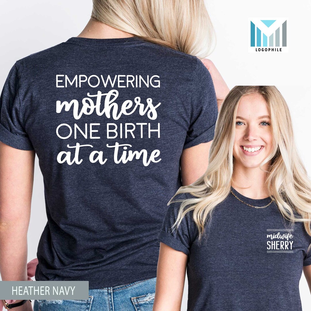 Personalized Midwife Shirt With Name, Gift for Midwives, Midwifery