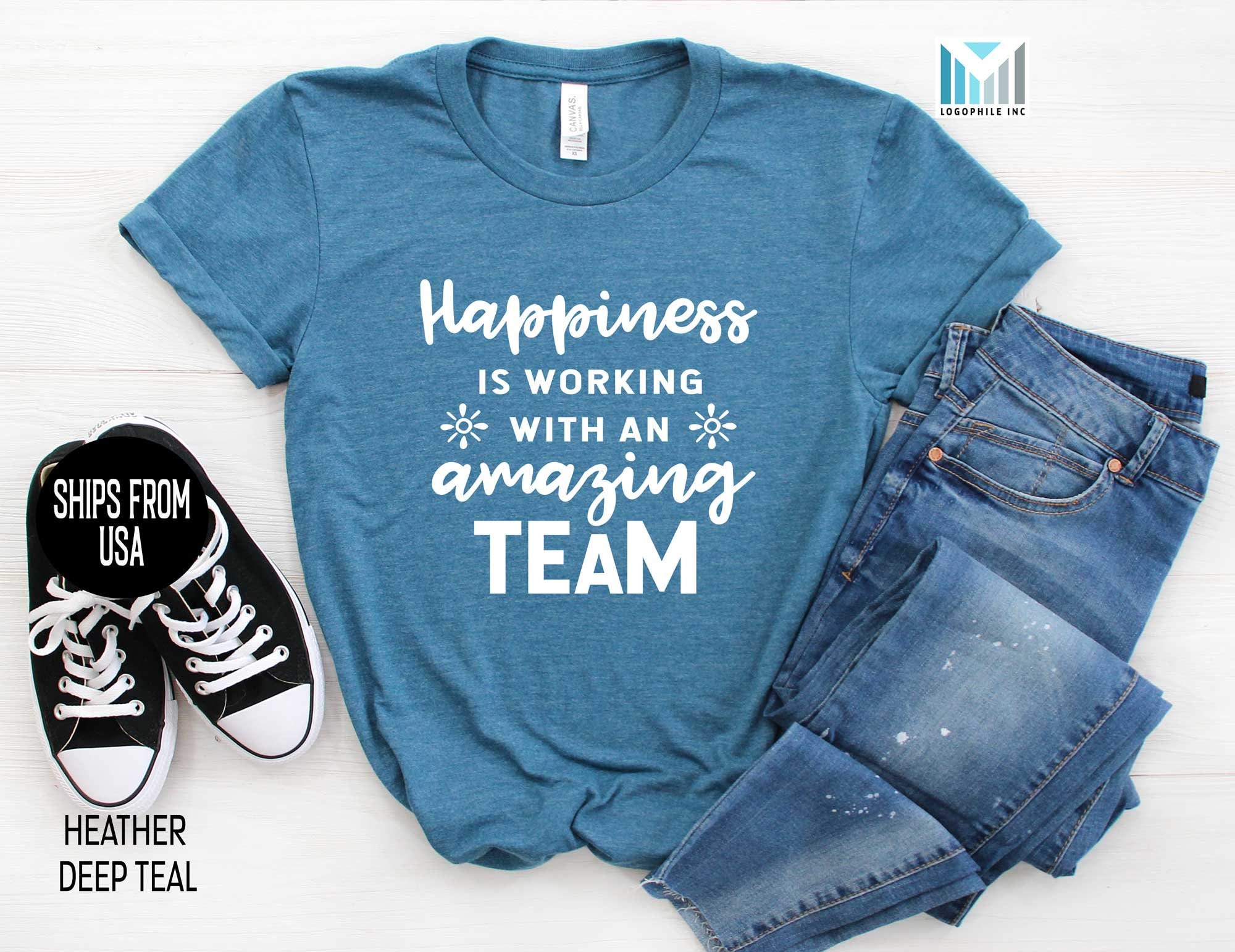 Office Staff Shirt Teamwork Tshirt Matching Office Team Etsy UK