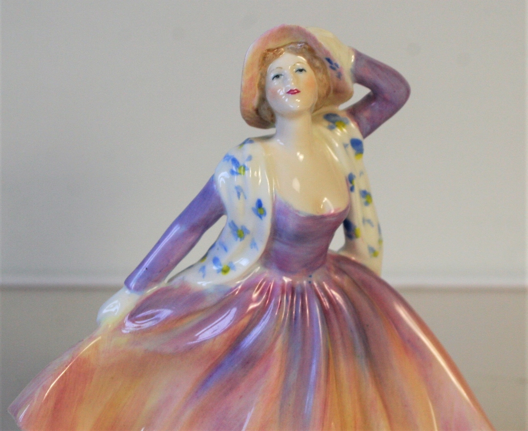 Vintage Coalport Lady Shelley Figurine Debutante Etsy