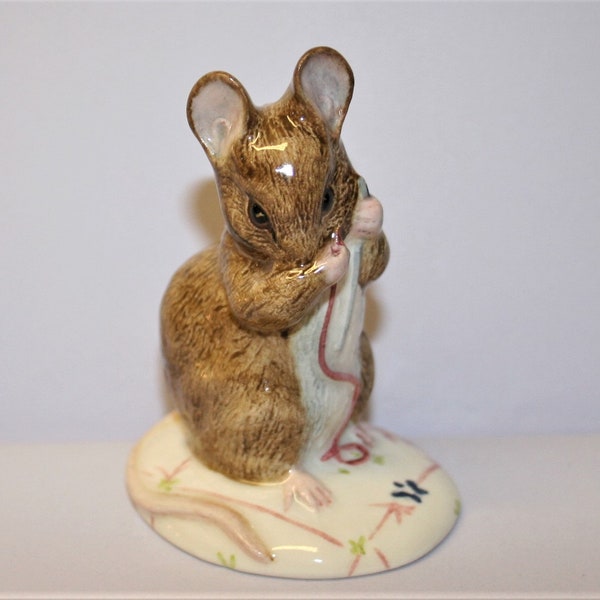 Vintage Beswick Beatrix Potter Mrs No More Twist Figurine Royal Albert 1992 3.5"