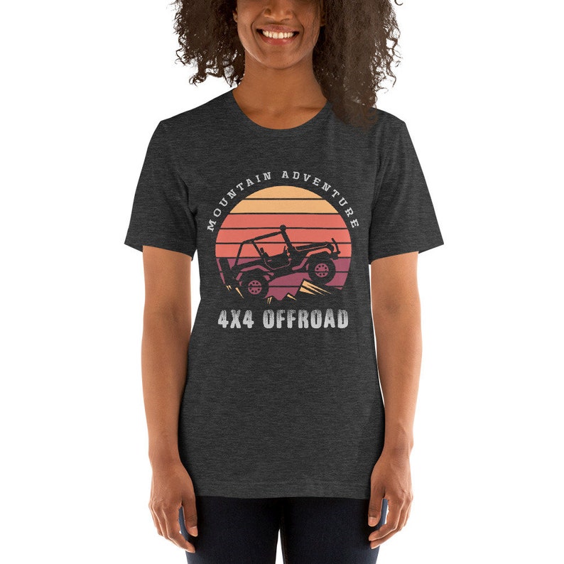 Off Road Shirt Vintage Retro 4x4 Off Road T-shirt Mountain | Etsy