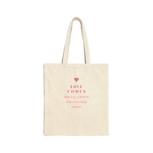 888 412 1289018 Borsa tote Love Codes / Borsa tote in tela Grabovoi Manifest Love / Amore eterno 888912818848 Regalo