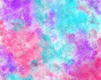 Pastel Tie Dye PNG | Watercolor Background Sublimation Tie Dye Texture | Summer Digital Paper PNG | Hippie Digital Download Design Clipart