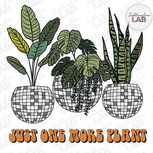 Disco Ball Planter Png Nog een plant sublimatie ontwerp | Plant Lover Disco Pot Populaire Trendy Groovy Tshirt Design Digitale Download