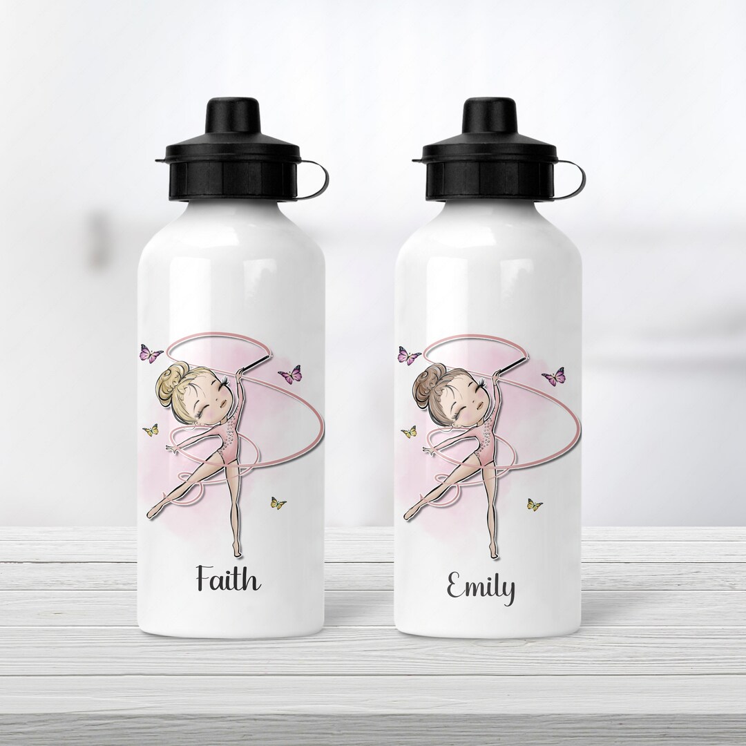 Girl's Gymnastics Water Bottle Gymnast Gift - Etsy
