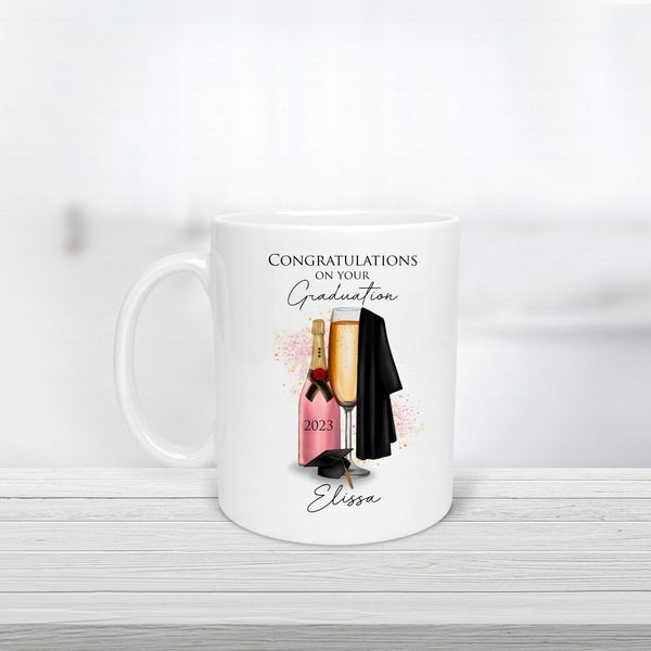 Personalised Graduation mug | Congratulations on Graduating gift | Graduation gift