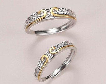 Monkey King Headband Toe Ring 925 Sterling Silver 6mm Sun Wukong Midi Band Adjustable Jewelry