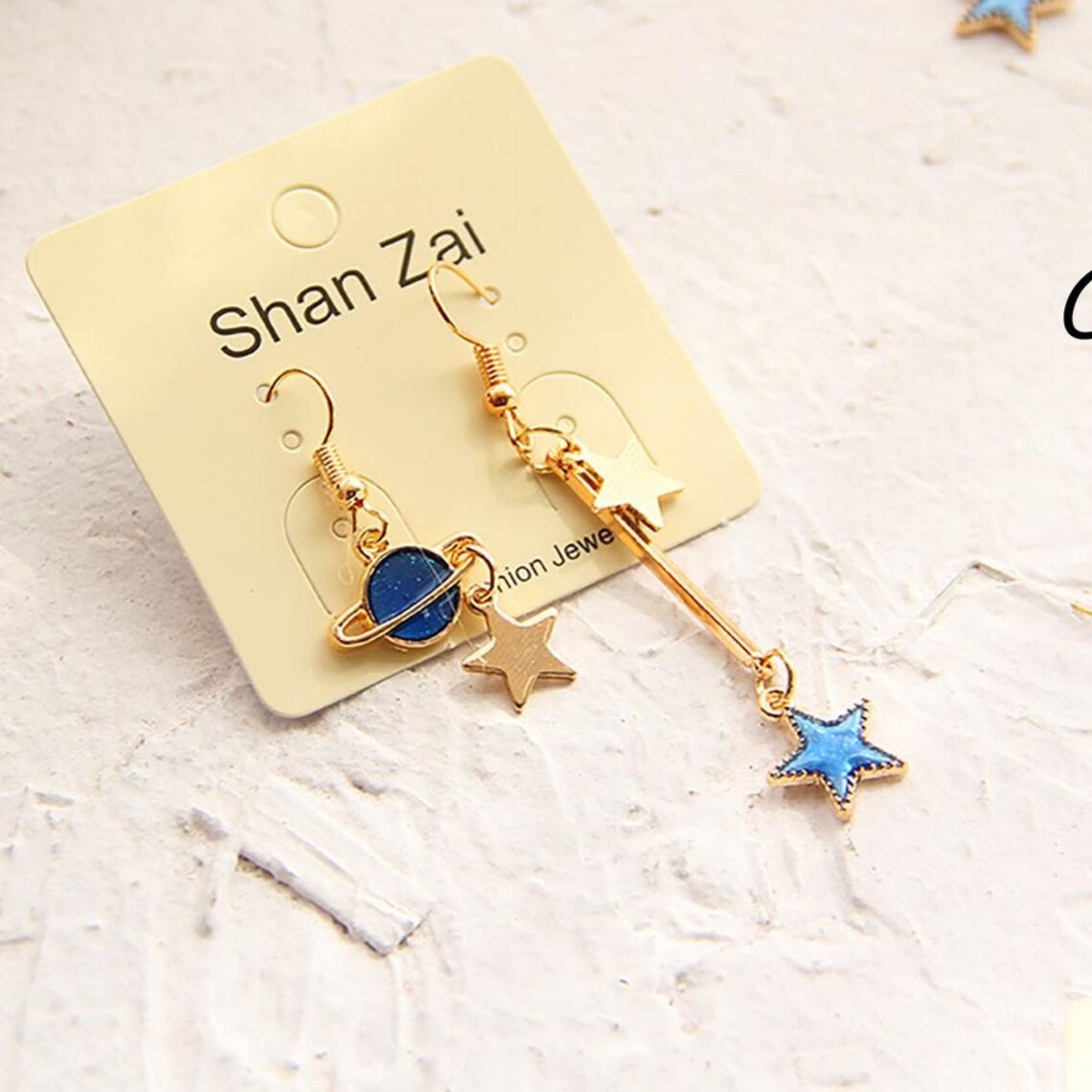 Original Design Korean Style Earrings for Girl Silver Alloy Etsy