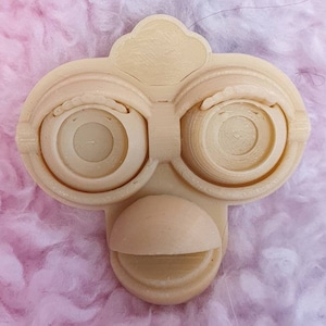 Deluxe (Vegan) 1998 Furby Buddy Doll/Plushy Faceplate