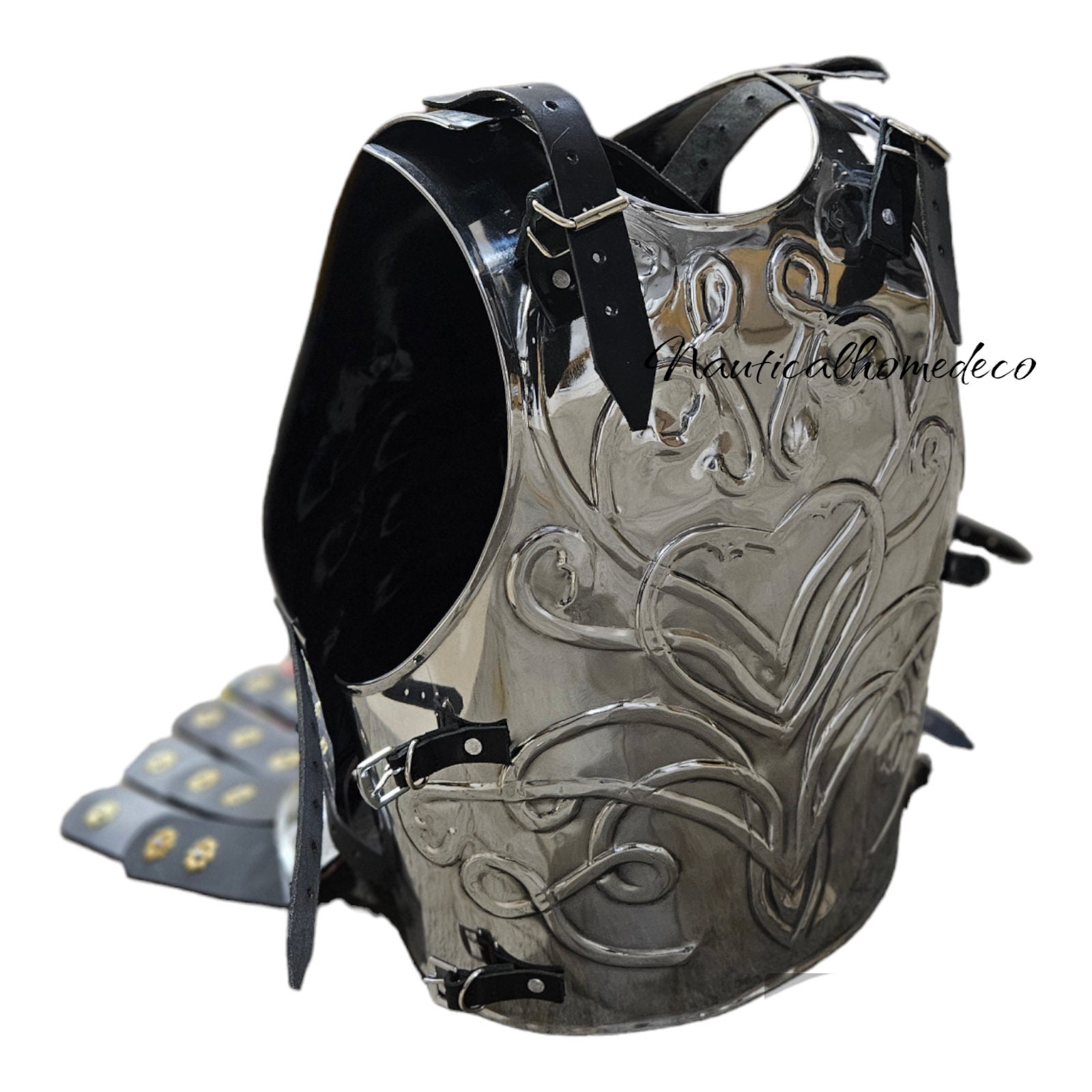 Medieval Roman Muscle Armor Embossing Knight Armour for Cosplay SCA