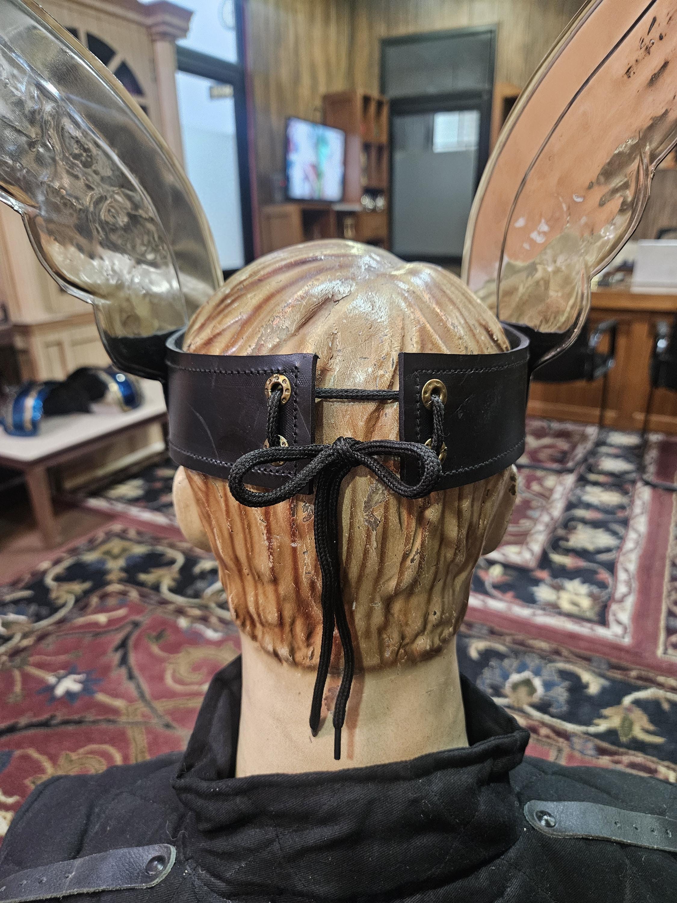 Casque Viking Vendel – Laiton – Artisanat Inde – Neuf – Taille Unique Adulte