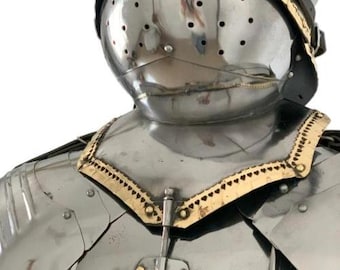 Middeleeuws Duits gotisch pantserkostuum Wearable Knight Full Body Armor voor cosplay LARP SCA en Halloween-fantasiekostuumvertoning pantsercadeau