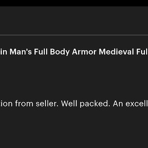 Buyer's Feedback