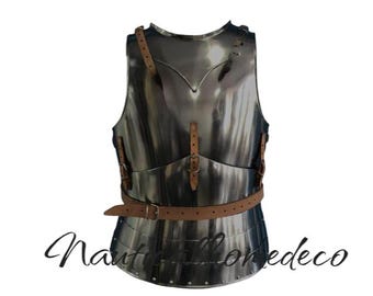 Medieval Knight Italian 15th Century Chest Plate Armor Roman Cuirass Armor Fantasy Reenactment SCA LARP Collectible Halloween Costume Gift