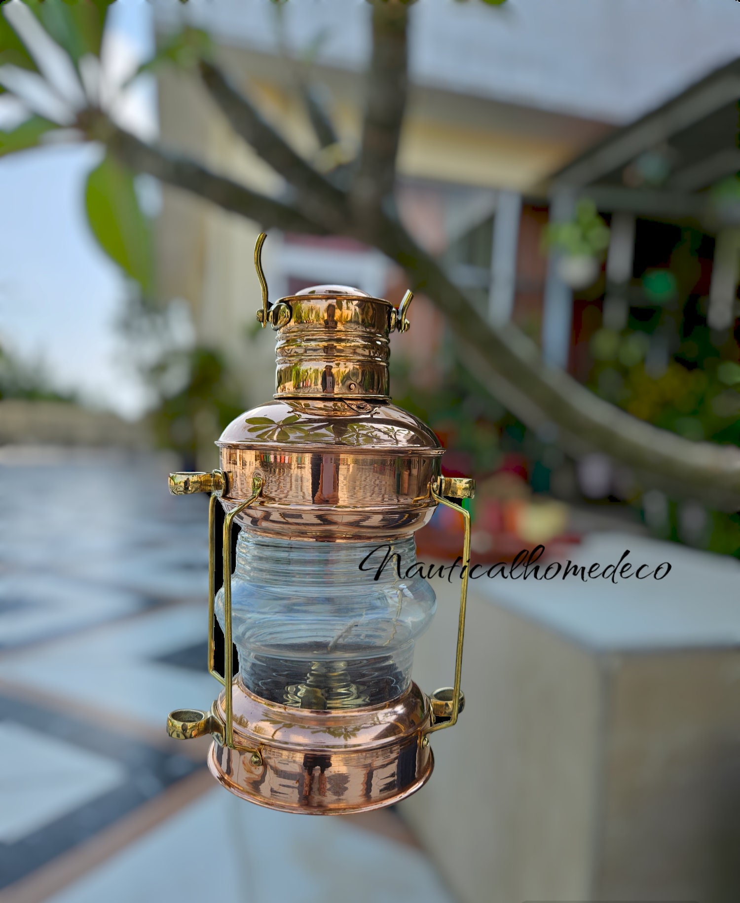 Vintage anchor lamp - Etsy 日本