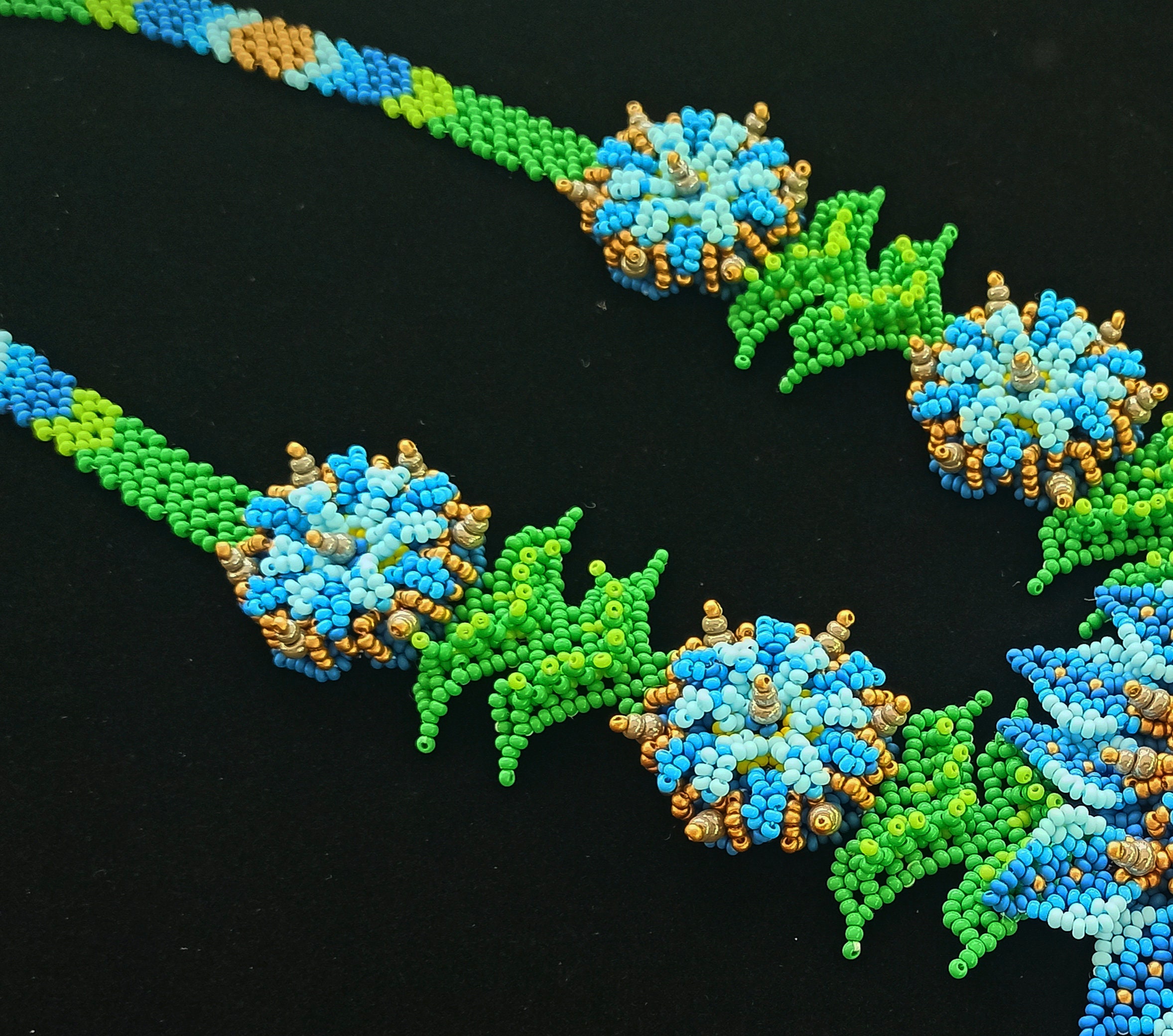 BEADING KIT Video PDF Tutorial Seed beads Master class Etsy