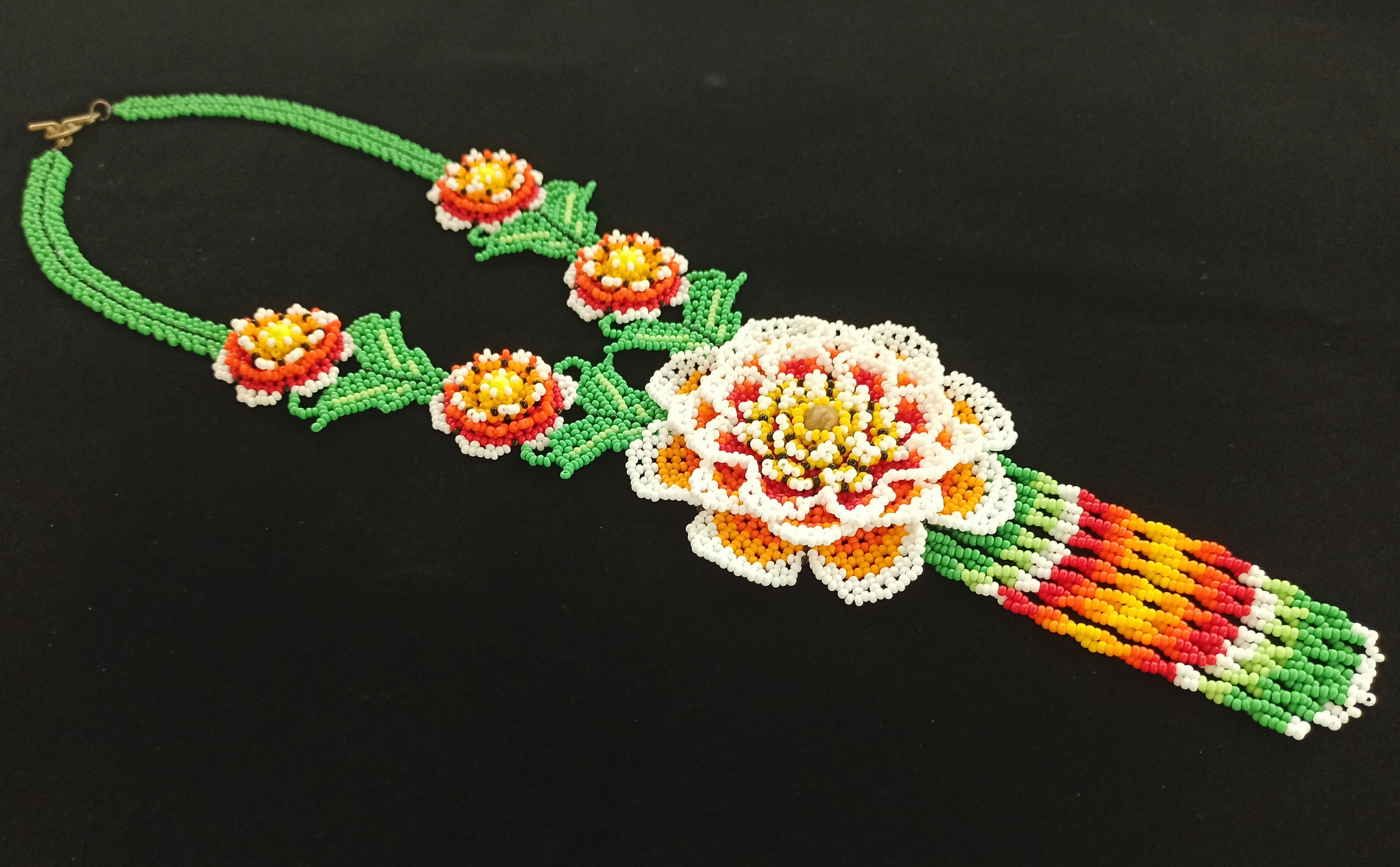 BEADING KIT Video PDF Tutorial Seed beads Master class Etsy