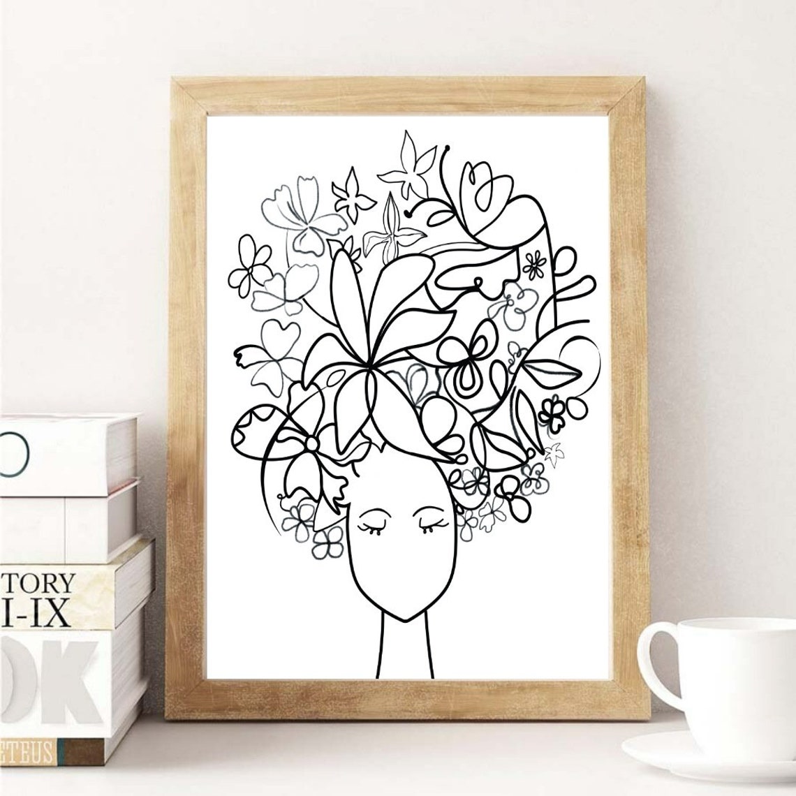 Teenage Girl Wall Art Teenage Wall Decor Little Girl Bedroom Etsy