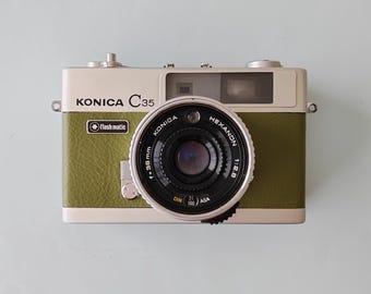コニカ C35 レンジファインダーフィルムカメラ | 日本で整備・動作確認