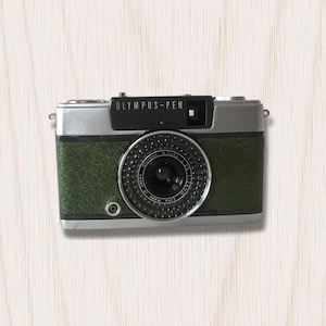 カメラ OLYMPUS PEN-EE コンパクトフィルムカメラ グリーン