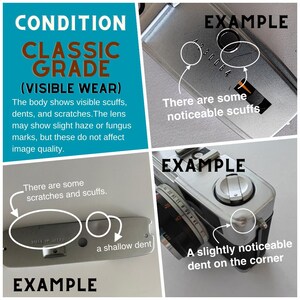 Contrail Film Camera - Classic grade Olympus Trip 35, visible signs of age, fully functional