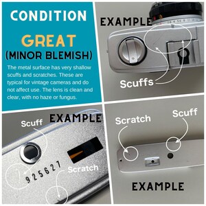 Contrail Film Camera - Olympus Trip 35 in Great condition, with minor cosmetic marks