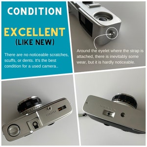 Contrail Film Camera - Olympus Trip 35 in Excellent condition, minimal signs of use