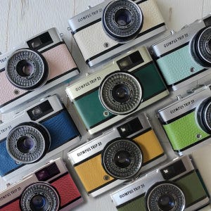 Olympus Trip 35 Film Camera | Custom Leather | Choose Color |  35mm Vintage | Fully Refurbished and Tested
