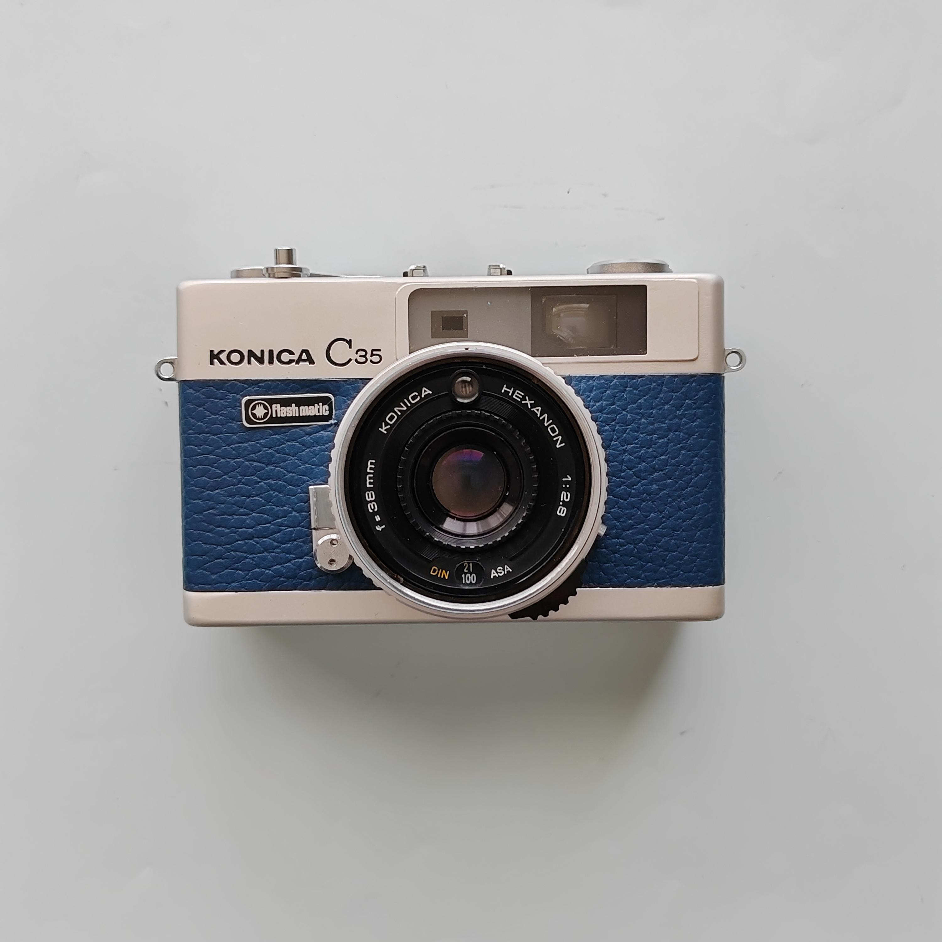 コニカ C35 レンジファインダーフィルムカメラ | 国内整備・テスト済み