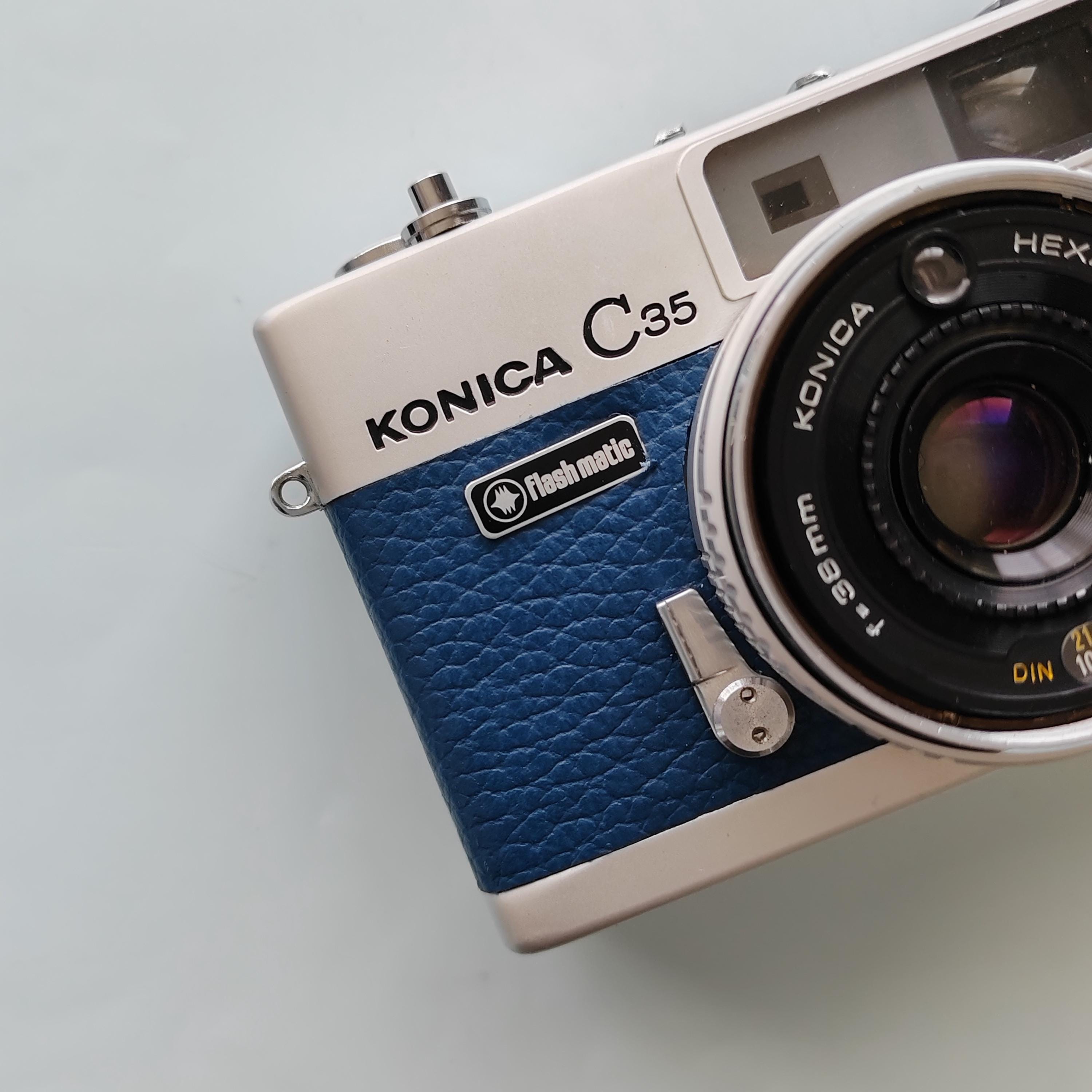コニカ C35 レンジファインダーフィルムカメラ | 国内整備・テスト済み
