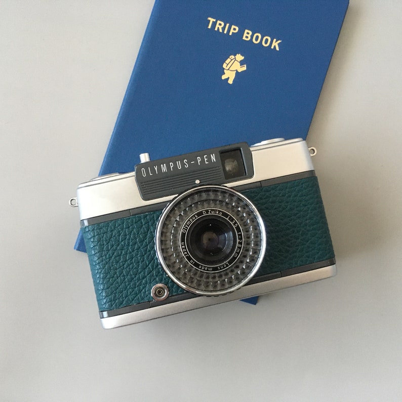 Film Tested Olympus Pen Ee 2 Vintage Film Camera With Green Etsy