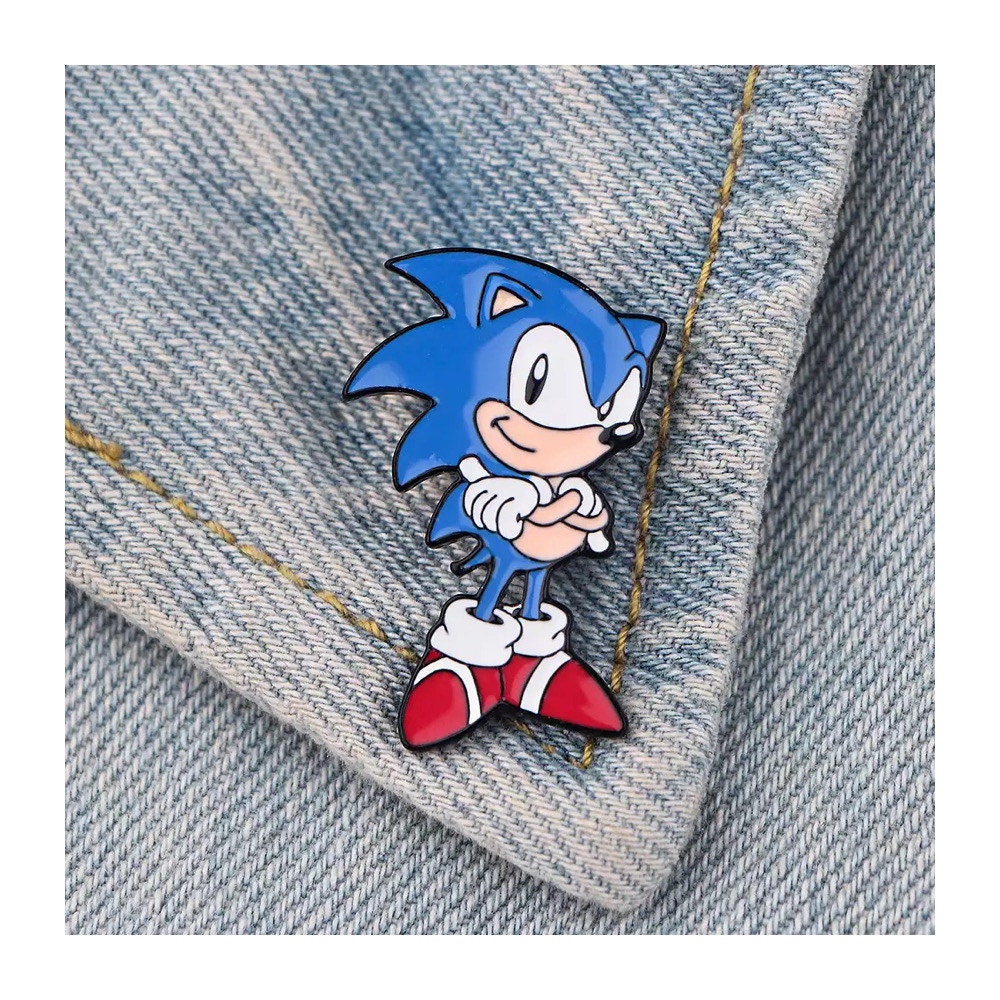 Sonic Enamel Pin Brooch Pins for Backpack / Bag Pin / Gifts | Etsy